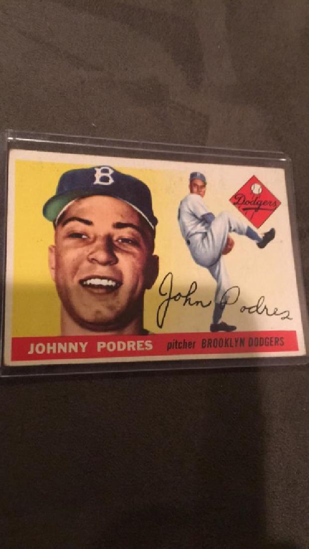 Johnny Podres 1955 Topps (1 of 2)