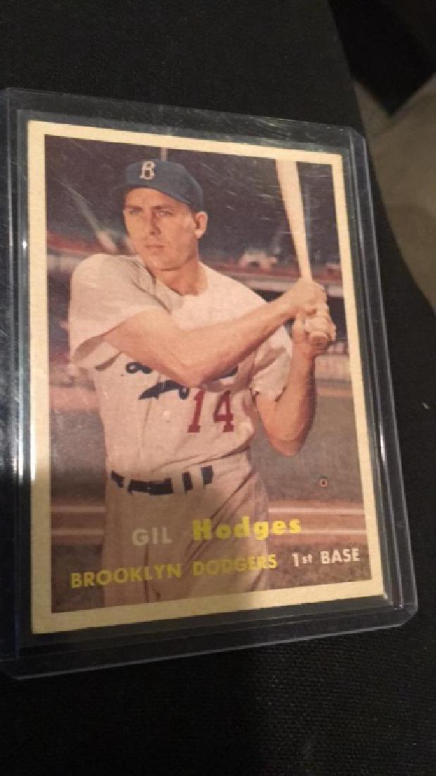 Gil Hodges 1957 Topps (1 of 2)