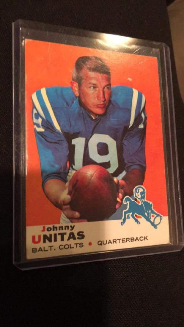 Johnny Unitas 1968 Topps (1 of 2)