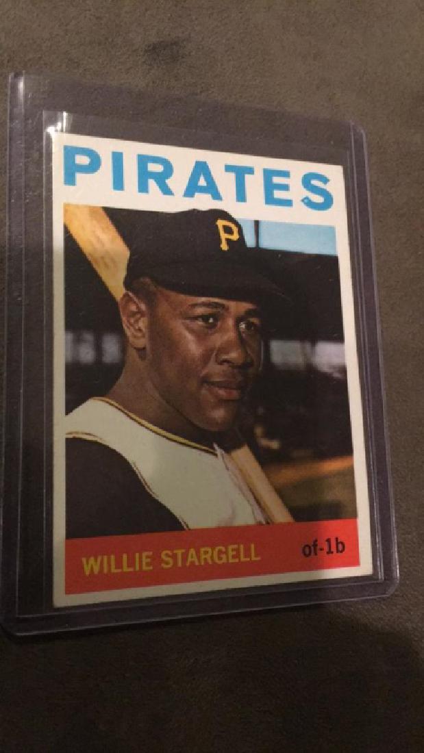 Willie Stargell 1964 Topps nice shape (1 of 2)