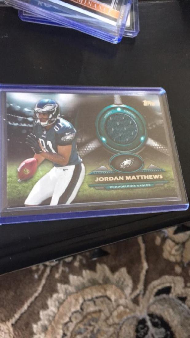 Jordan Matthews 2014 tops jersey card (1 of 1)
