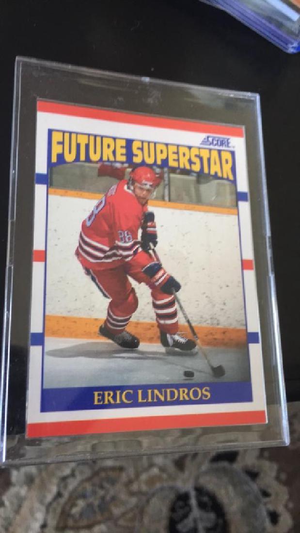 Eric Lindros 1990 score RC: Eric Lindros 1990 score RC