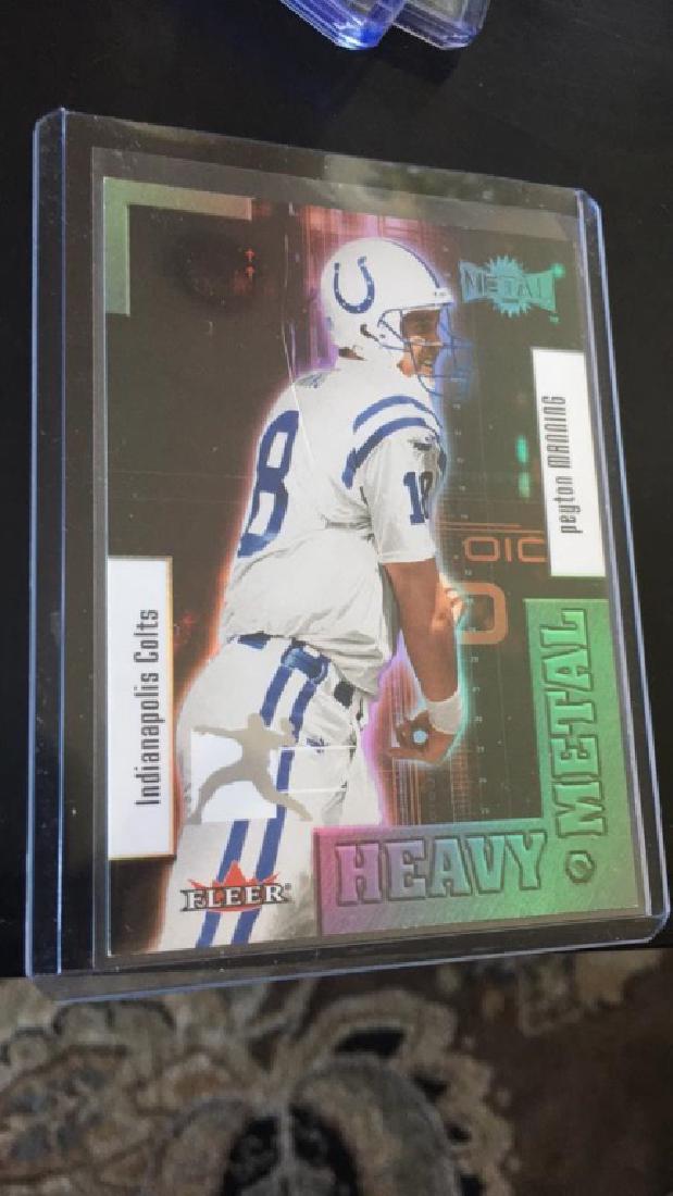Peyton Manning 2000 Fleer metal heavy metal (1 of 2)