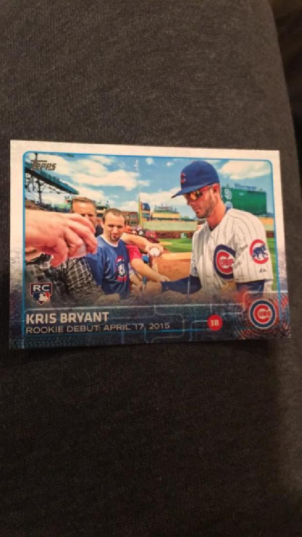 Kris Bryant 2015 Topps update RC #US283 (1 of 2)