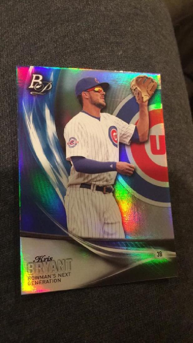 Kris Bryant 2016 bowman platinum #NG-6 (1 of 2)