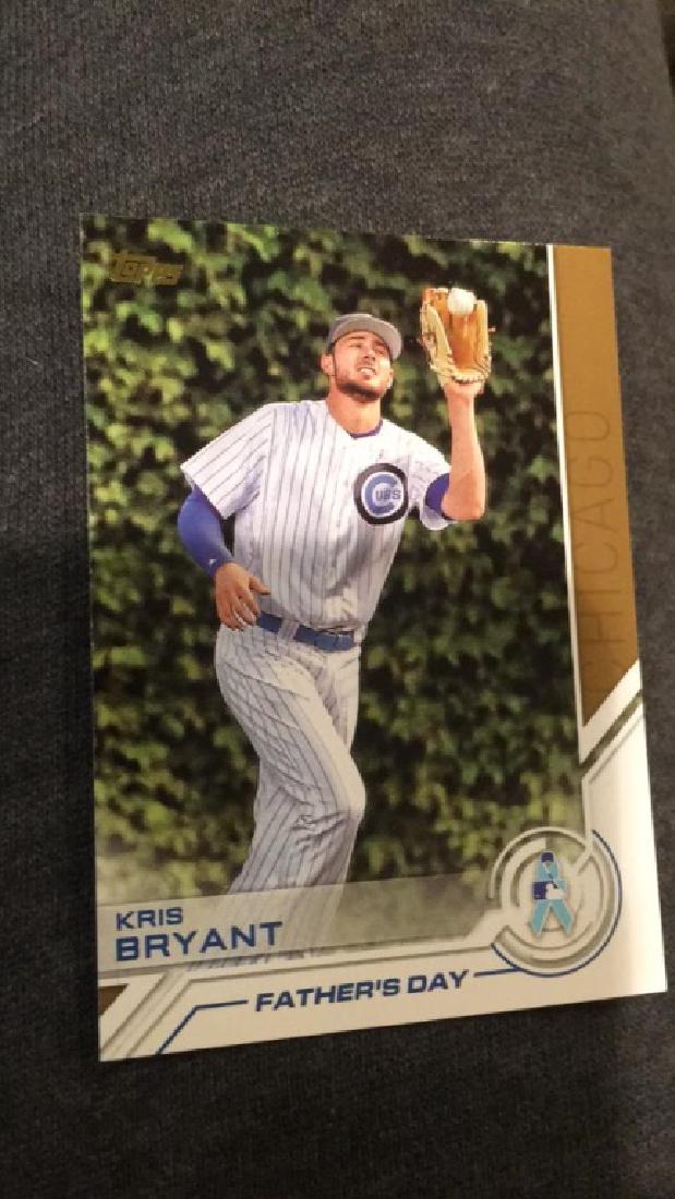Kris Bryant 2017 Topps Father's Day #s-80 (1 of 2)