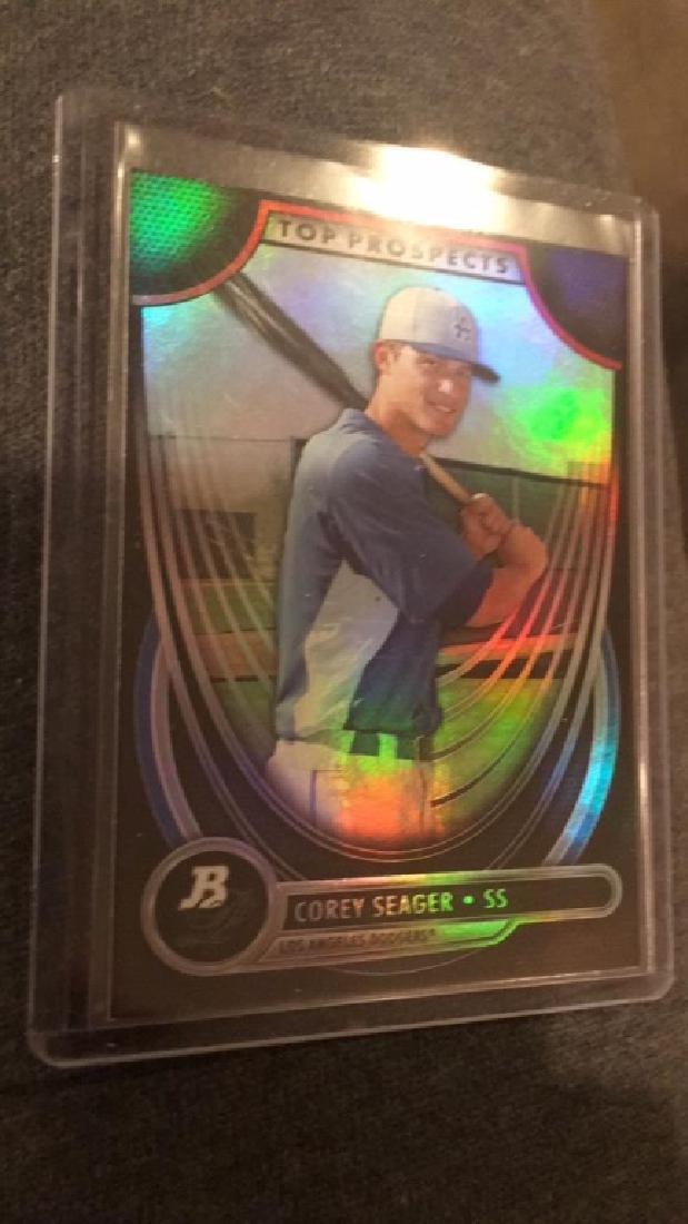 Corey Seager 2913 bowman platinum RC (1 of 1)
