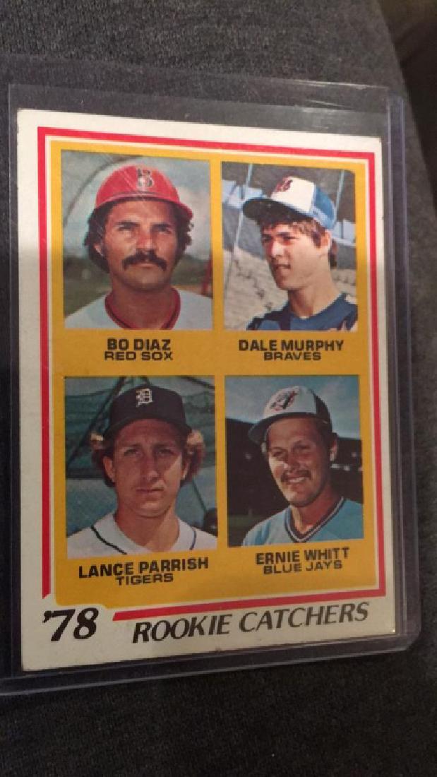 Dale Murphy Lance Parrish 1978 Topps: Dale Murphy Lance Parrish 1978 Topps
