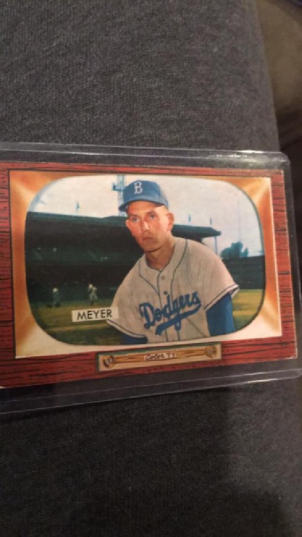 Russ Meyer 1955 Bowman: Russ Meyer 1955 Bowman