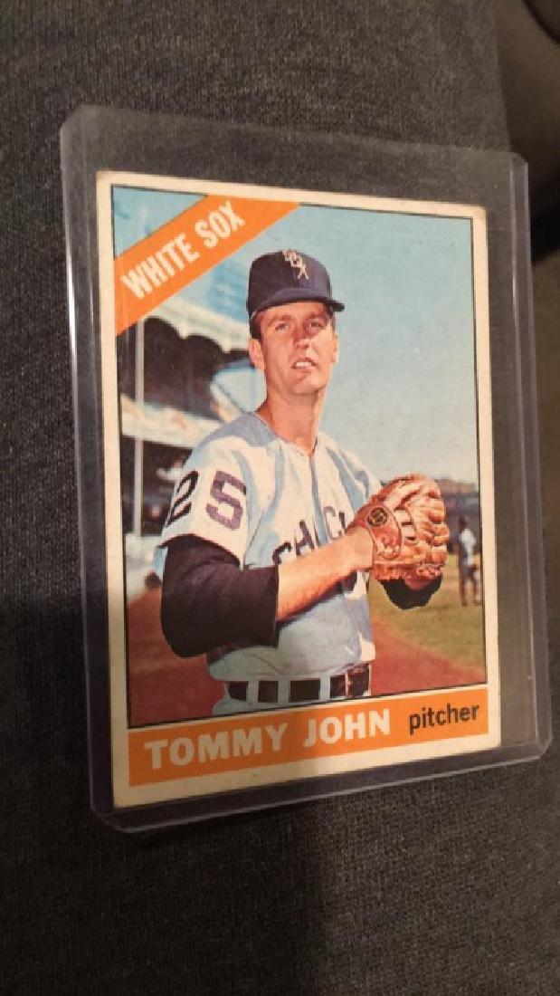 Tommy John 1966 Topps #486 (1 of 2)