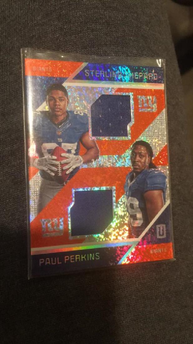 Sterling Shepard Paul Pierce 2016 unparalleled (1 of 3)