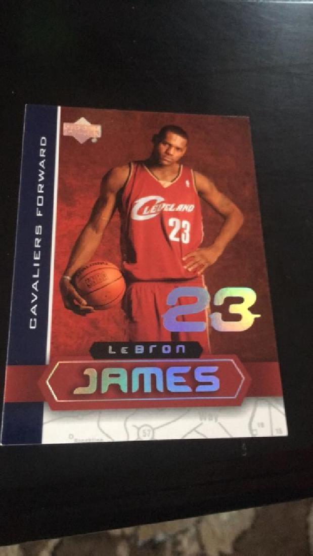 Lebron James 2003 UD superstars RC (1 of 2)