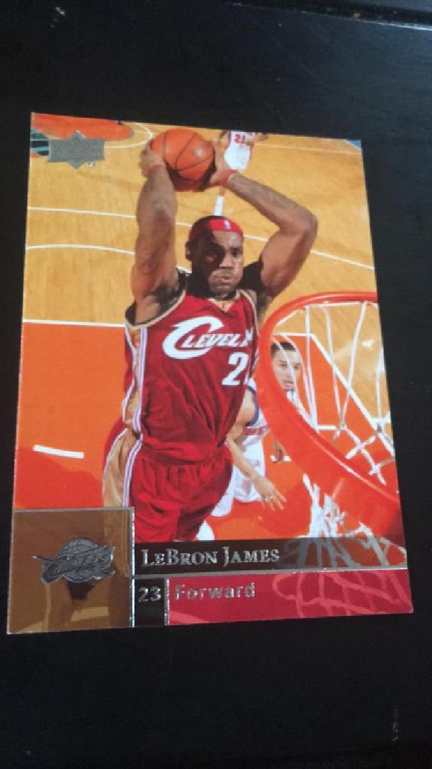 Lebron James 2009-10 upper deck (1 of 2)