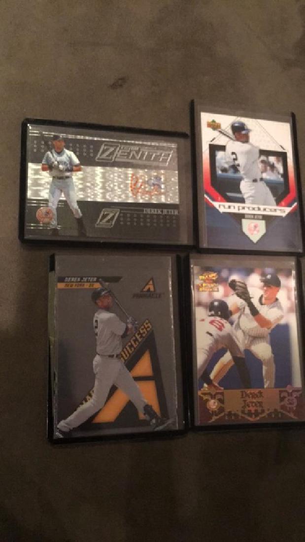 Derek Jeter 4 card lot with inserts (1 of 4)