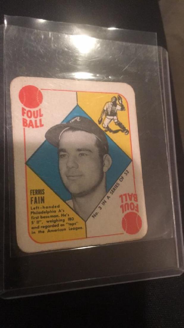 Ferris Fain 1951 Topps Red back (1 of 2)