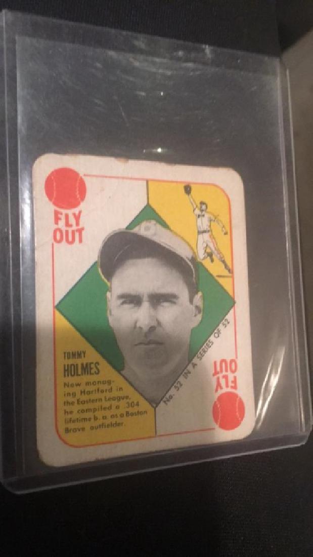 Tommy Holmes 1951 Topps Red back (1 of 2)