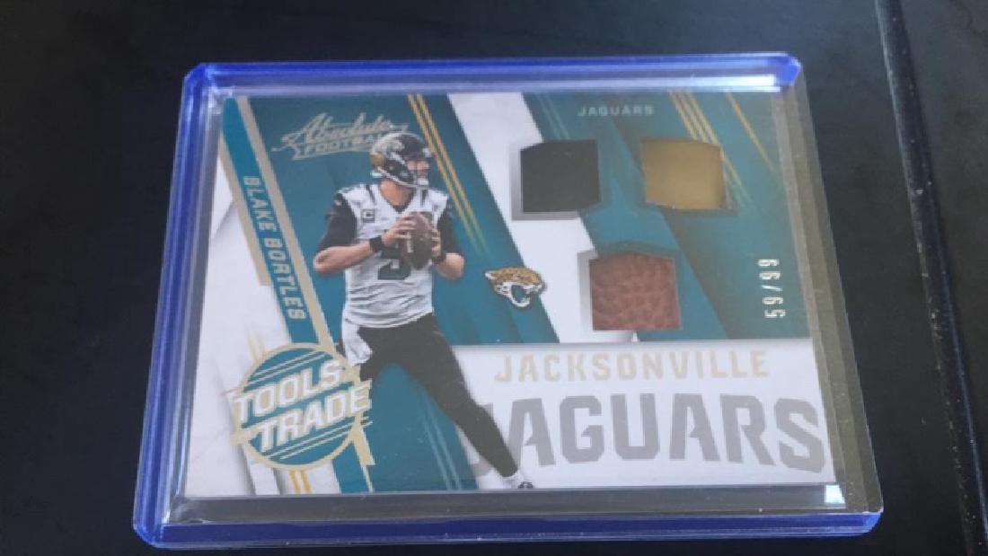 Blake Bortles 2016 Absolute triple patch ball /99 (1 of 2)