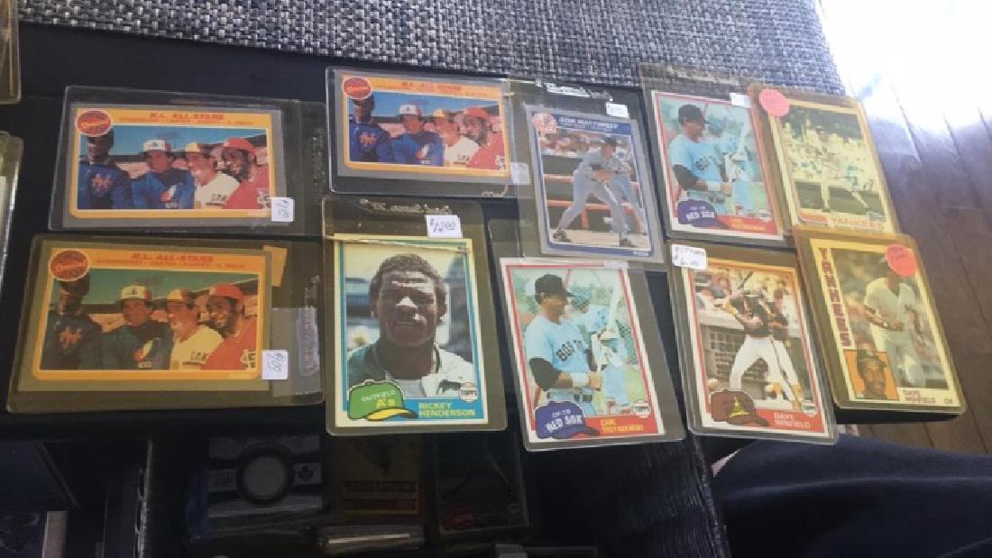 Large vintage baseball card like Don Mattingly (1 of 2)