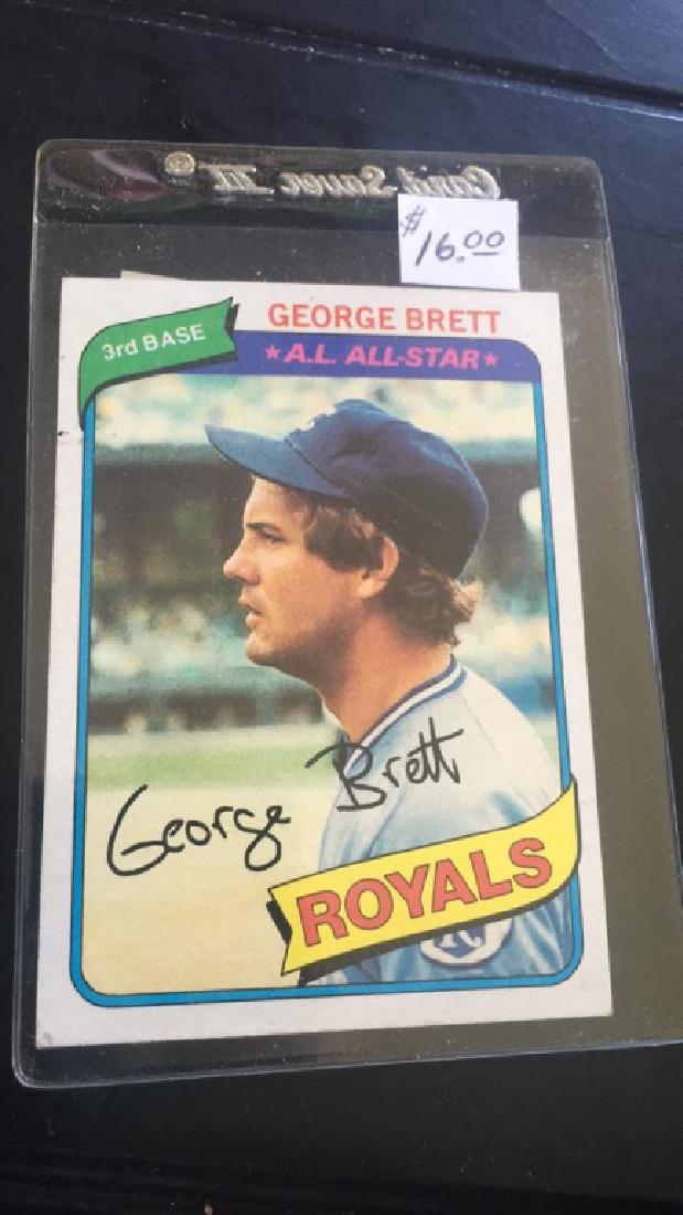 George Brett 1980 Topps (1 of 2)