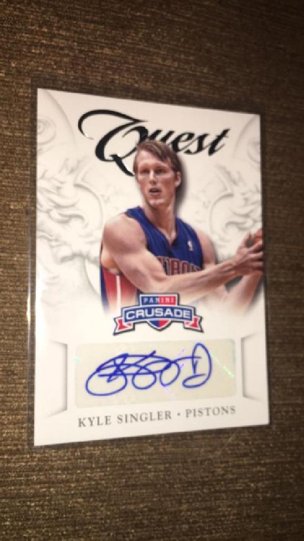 Kyle Singler 2012 13 Panini crusade autograph (1 of 2)