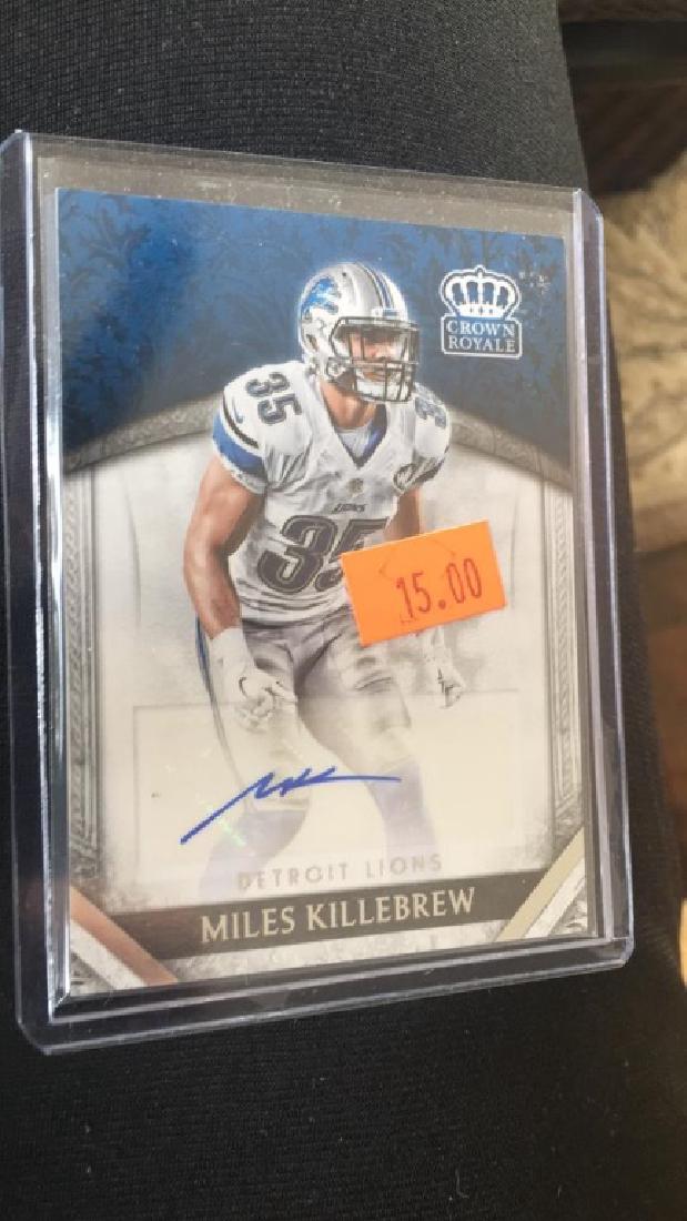 Miles Killebrew 2016 crown royale auto RC (1 of 2)
