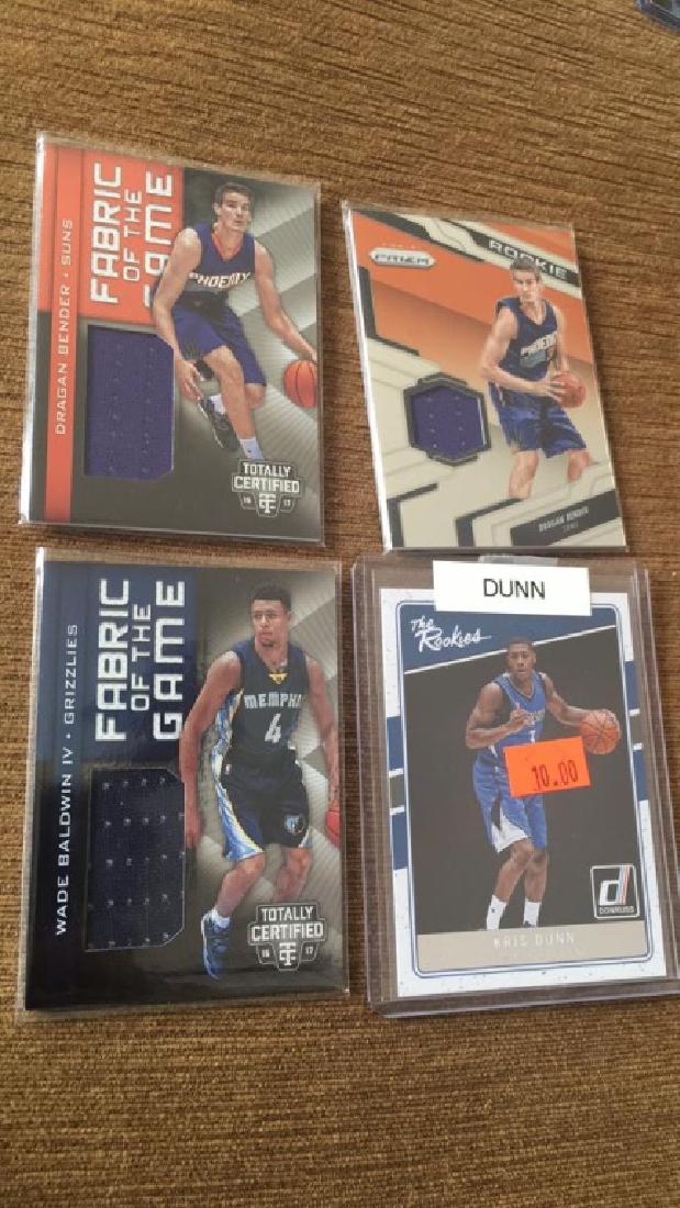 Dragan Bender Wade Baldwin and Kris Dunn Patch RC (1 of 3)