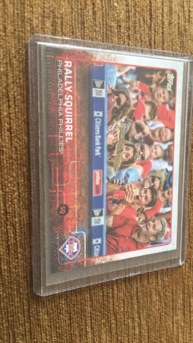 2015 Topps Rally Squirrel: 2015 Topps Rally Squirrel