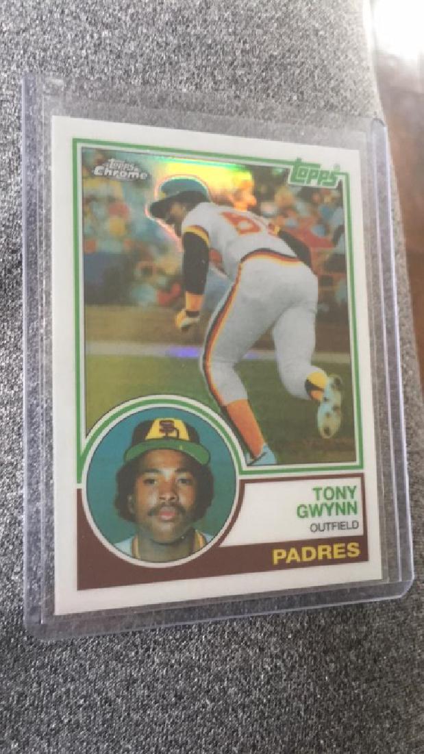 Tony Gwynn 2014 Topps chrome RC reprint refractor (1 of 2)