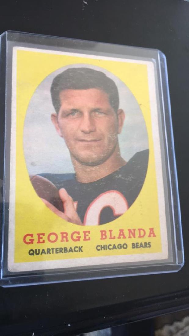 1958 Topps George Blanda (1 of 2)
