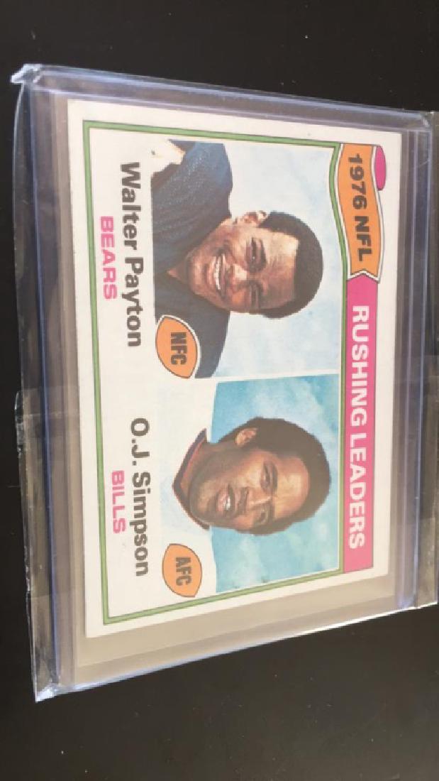 Walter Payton OJ Simpson 1977 rushing leaders (1 of 2)