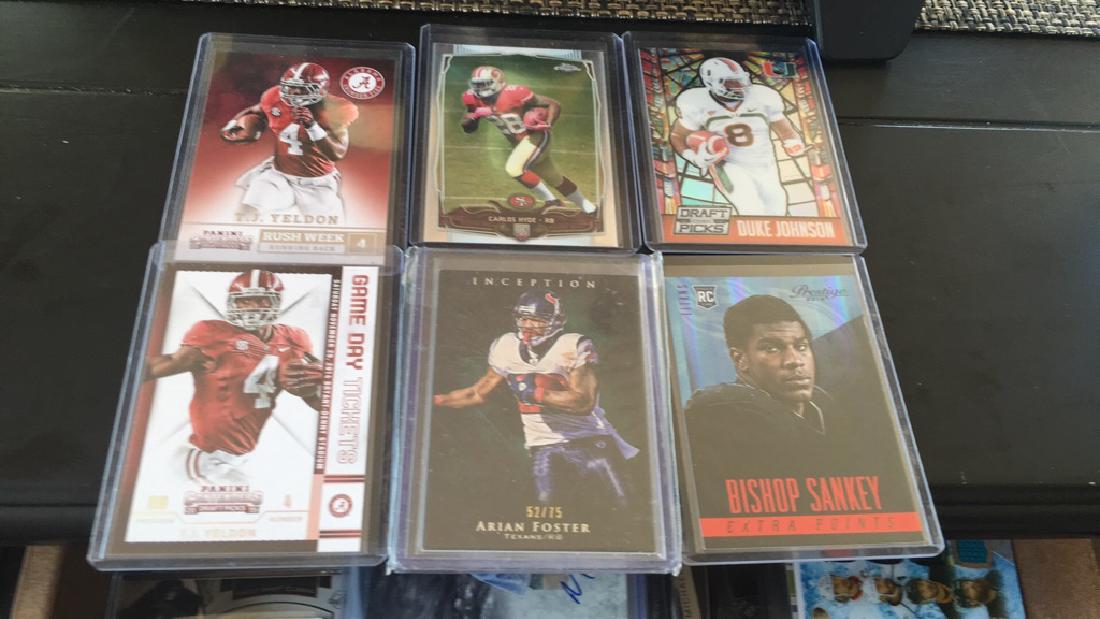 Running back rookie sure print lot Arian Foster (1 of 2)