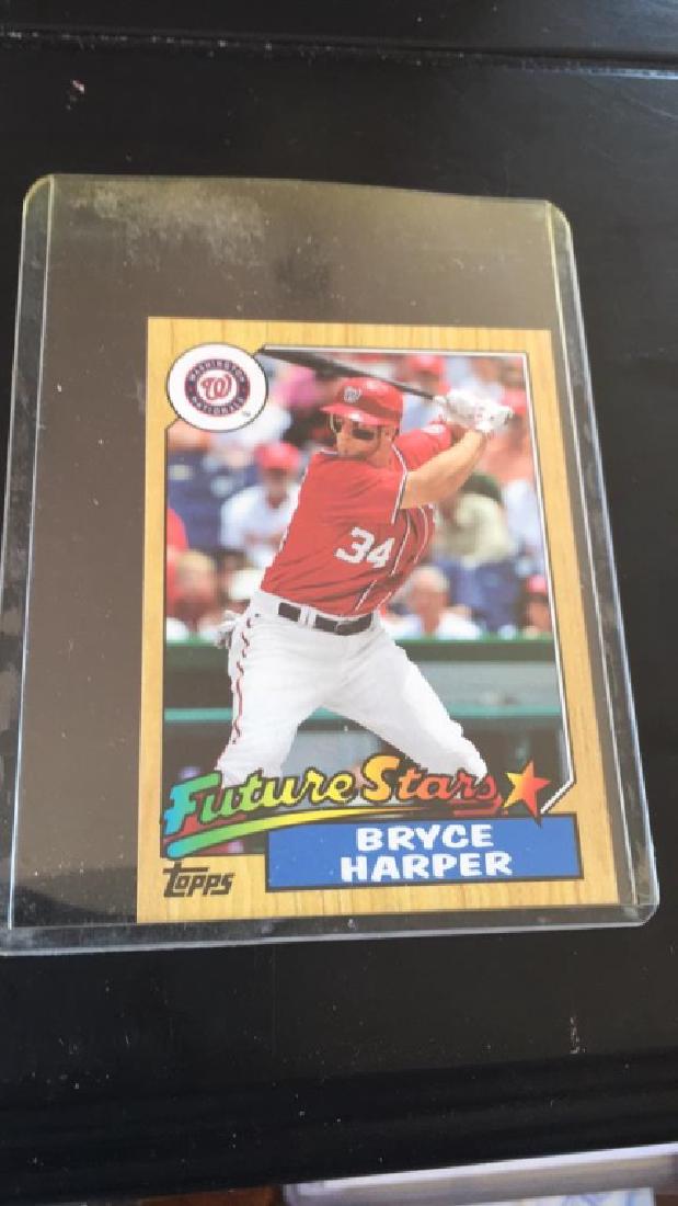 Bryce Harper 2012 Topps mini future stars (1 of 2)