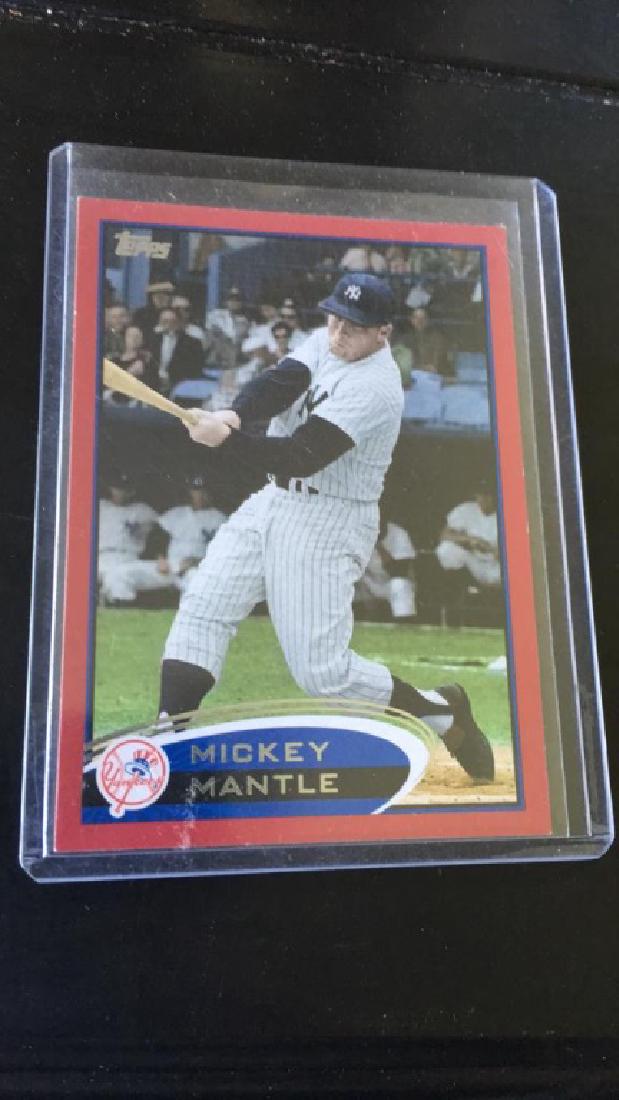Mickey Mantle 2012 Topps Red (1 of 2)