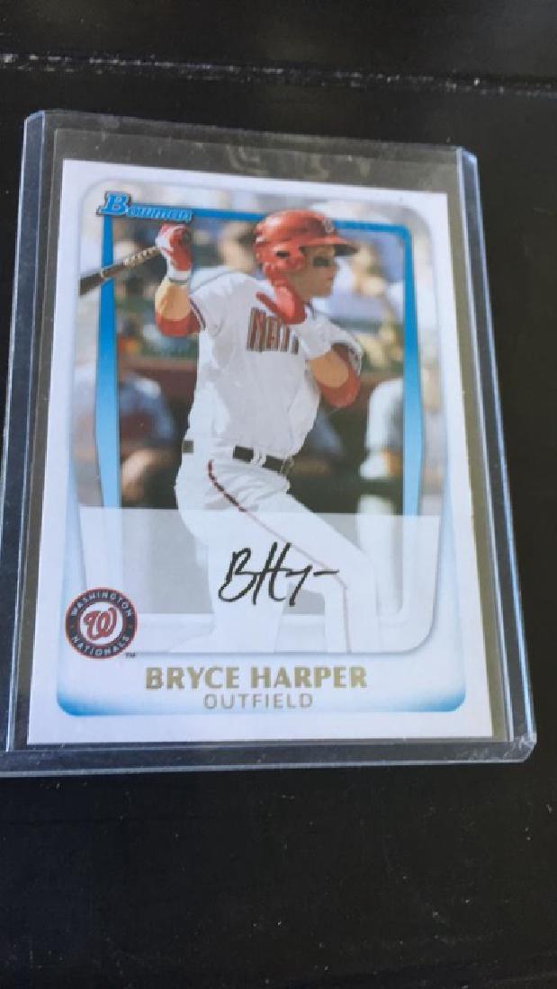 Bryce Harper 2011 bowman RC (1 of 2)