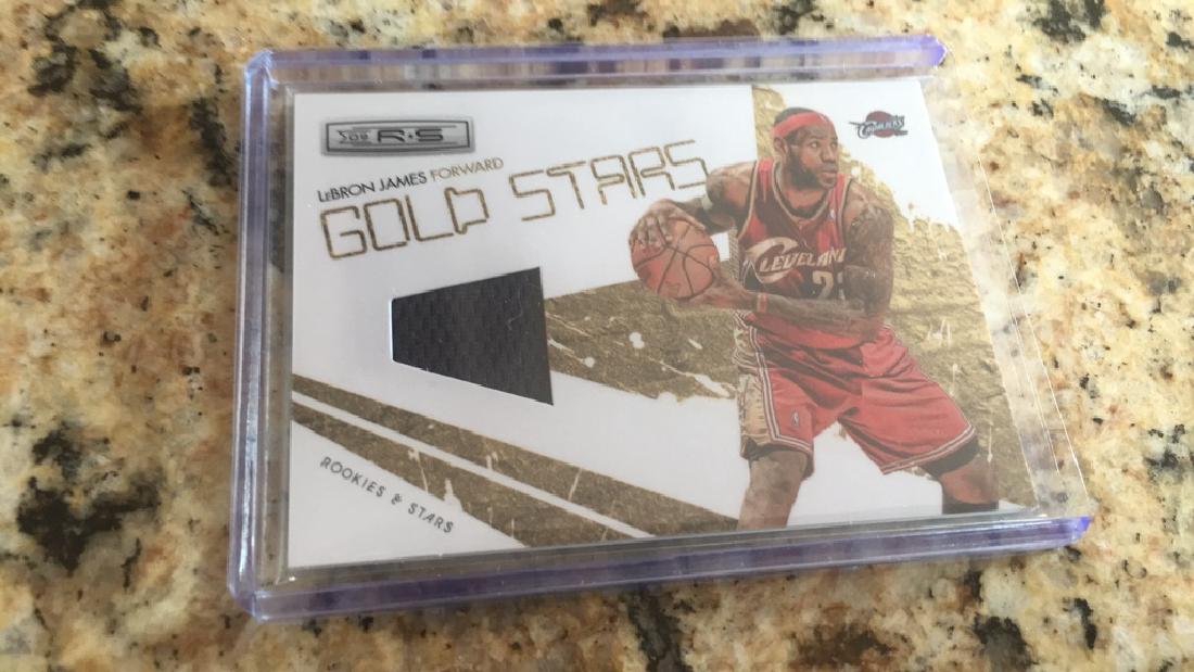 Lebron James 2009-10 rookie stars gold stars (1 of 2)