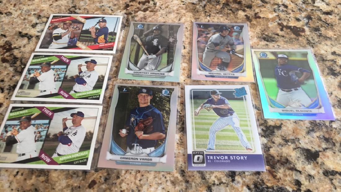 Mixed baseball RC star lot Willie Mays x2 and RCS: Mixed baseball RC star lot Willie Mays x2 and RCS