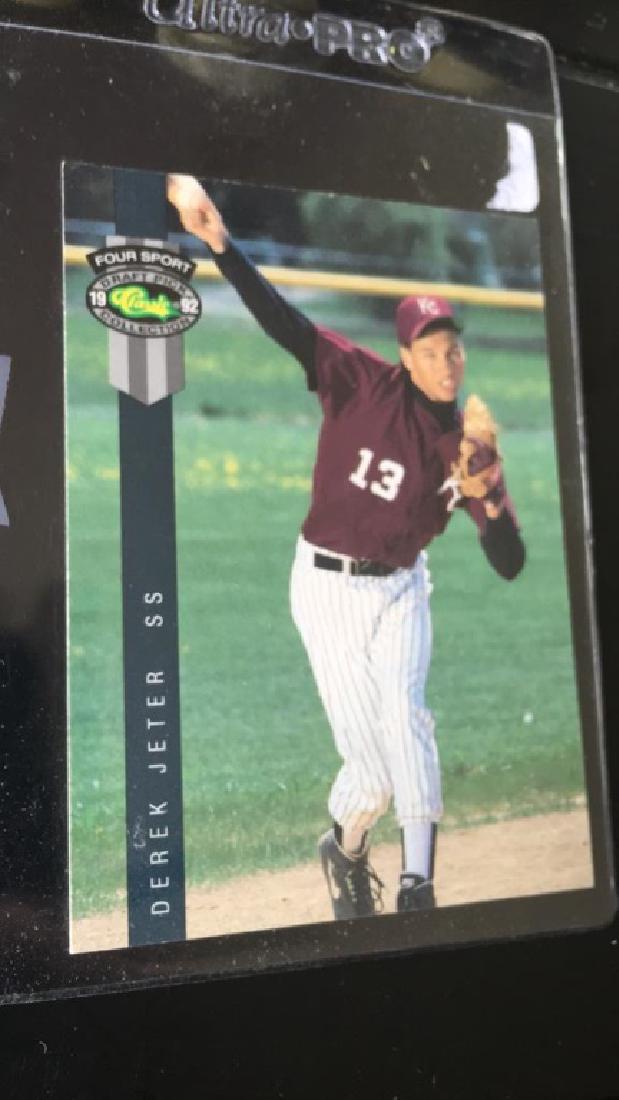Derek Jeter 1992 classic four sport RC (1 of 3)