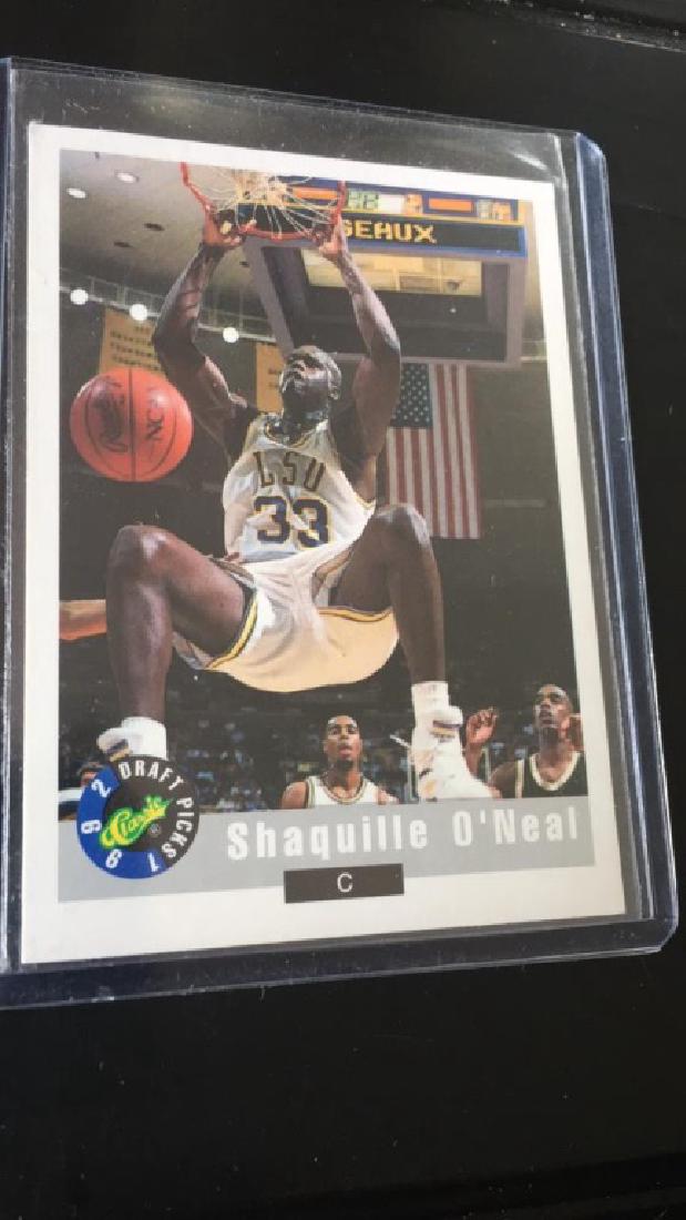 Shaquille O'Neal 1992 classic rookie (1 of 2)
