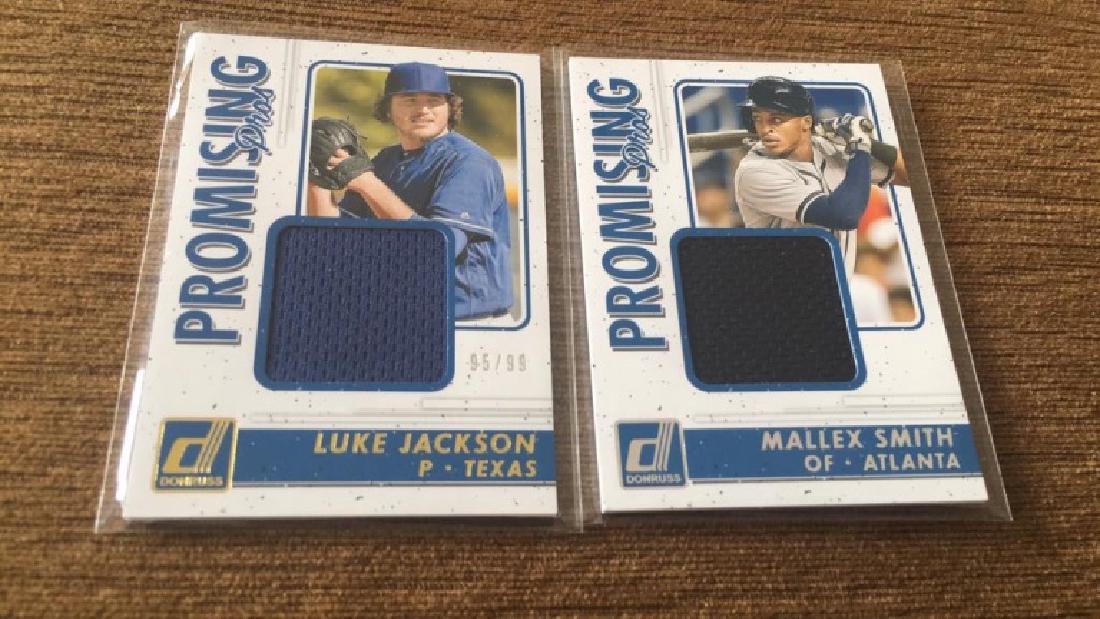 2017 Donruss patch RC sp lot Luke Jackson /99 and (1 of 2)