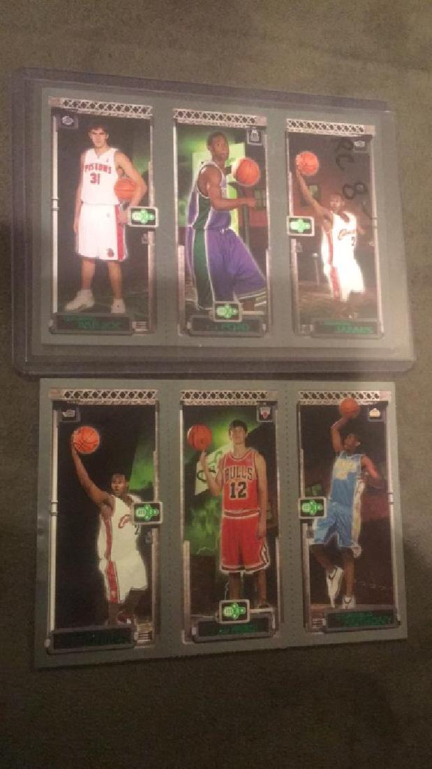 Lot of two LeBron James Carmelo Anthony Topps (1 of 1)