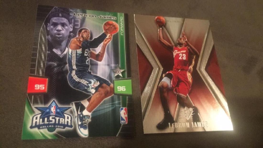 Lot of two LeBron James cards SPX (1 of 1)