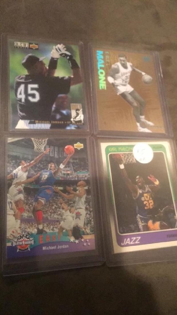 Michael Jordan call Malone for Card lot: Michael Jordan call Malone for Card lot