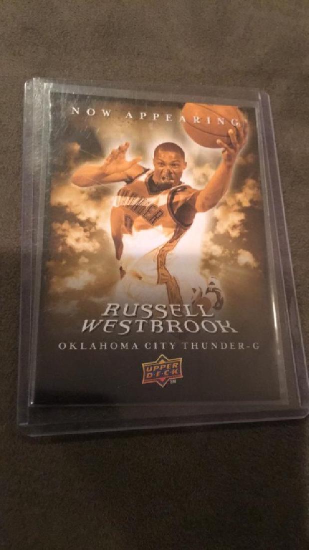 Russell Westbrook 2009 10 upper deck now (1 of 2)