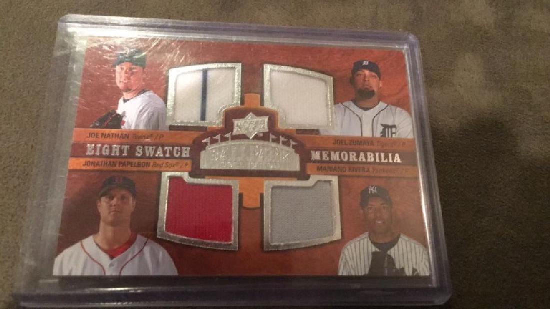 2000 8UD ballpark eat swatch memorabilia Joe: Nathan Jonathan Papel Bon the Maya Mariano Rivera cherrywood Gonyea Brad lives in more