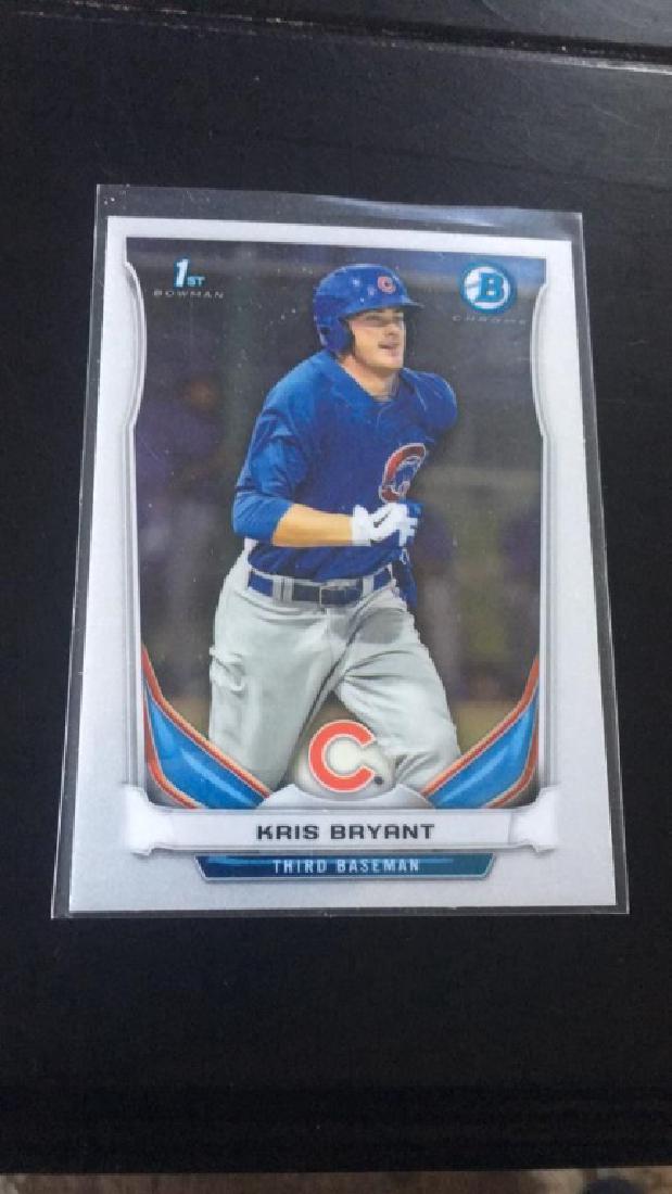 Kris Bryant 2014 Bowman Chrome RC (1 of 2)
