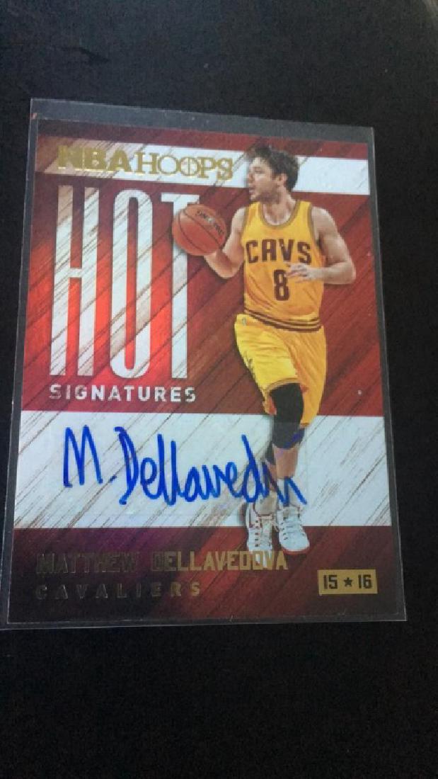 Matthew Dellavedova Hoops hot signatures (1 of 2)