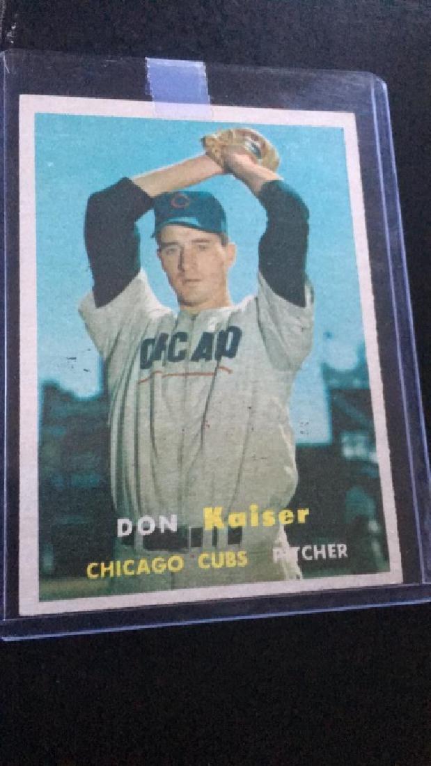 Don Kaiser 1957 Topps: Don Kaiser 1957 Topps