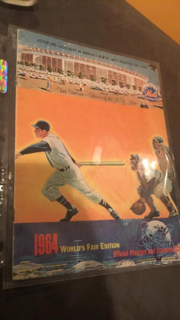 1964 Worlds Fair Edition NY Mets Program: 1964 Worlds Fair Edition NY Mets Program