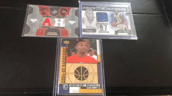 Jason Terry Marvin Williams Josh Smith Greg: Monroe jersey card lot