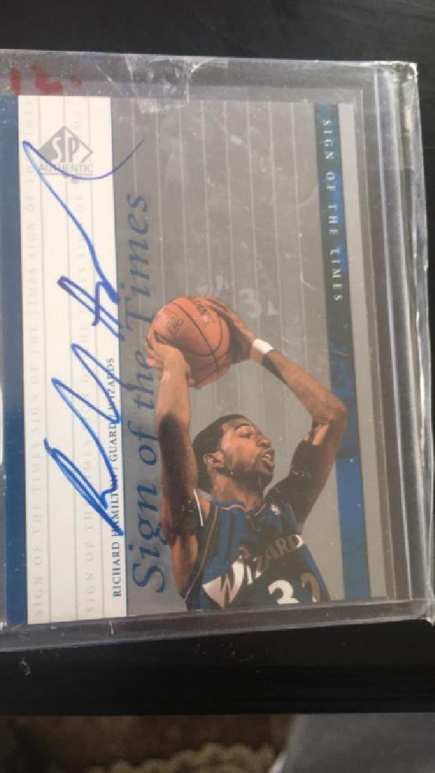 Richard Hamilton 2000 SP authentic sign of the: times autograph